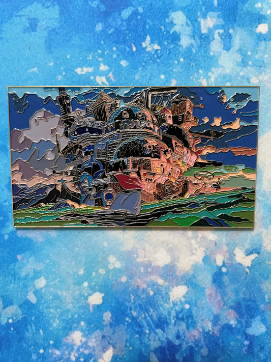 Howl’s Moving Castle enamel pin