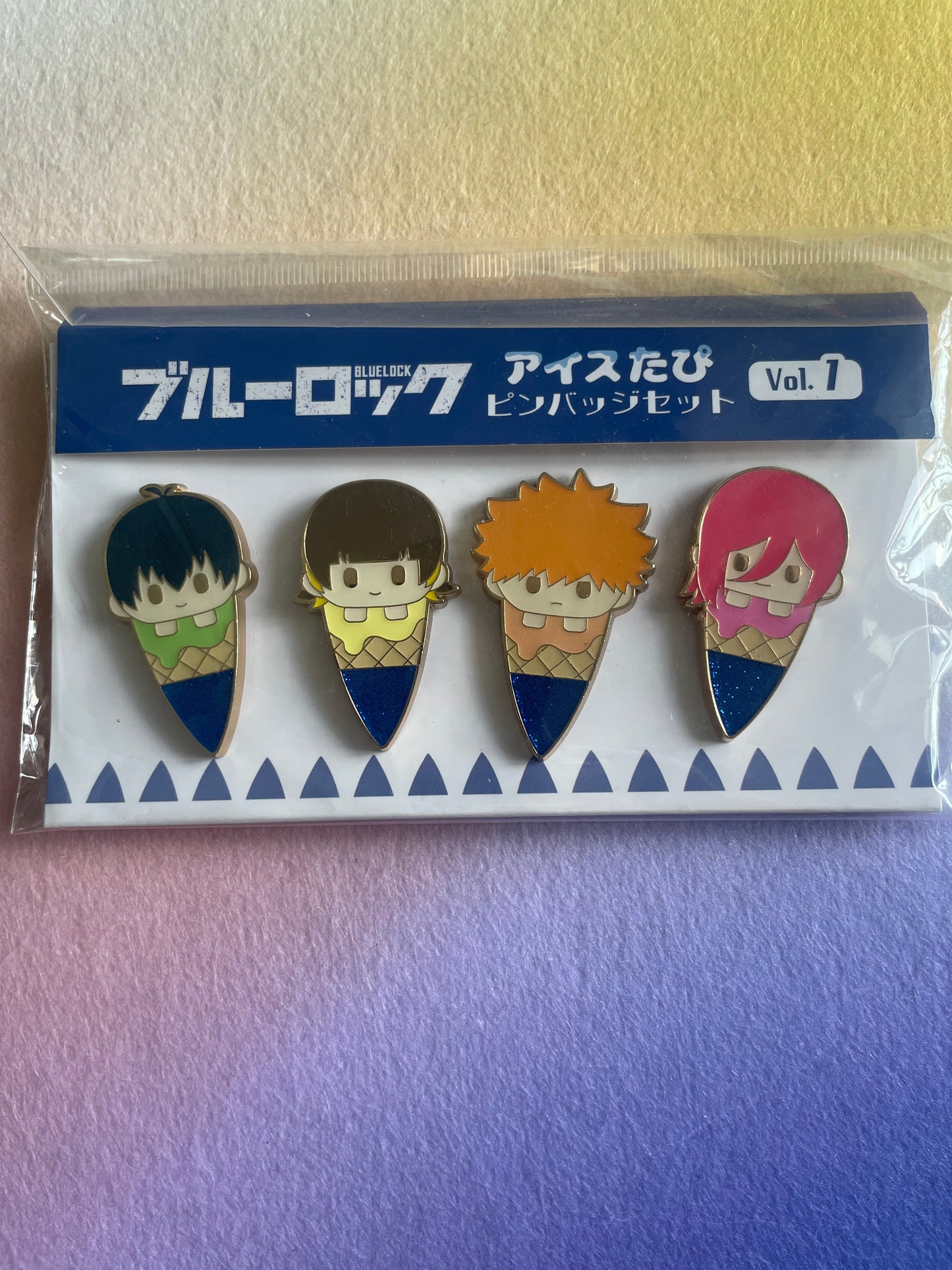 Blue lock Enamel Pin