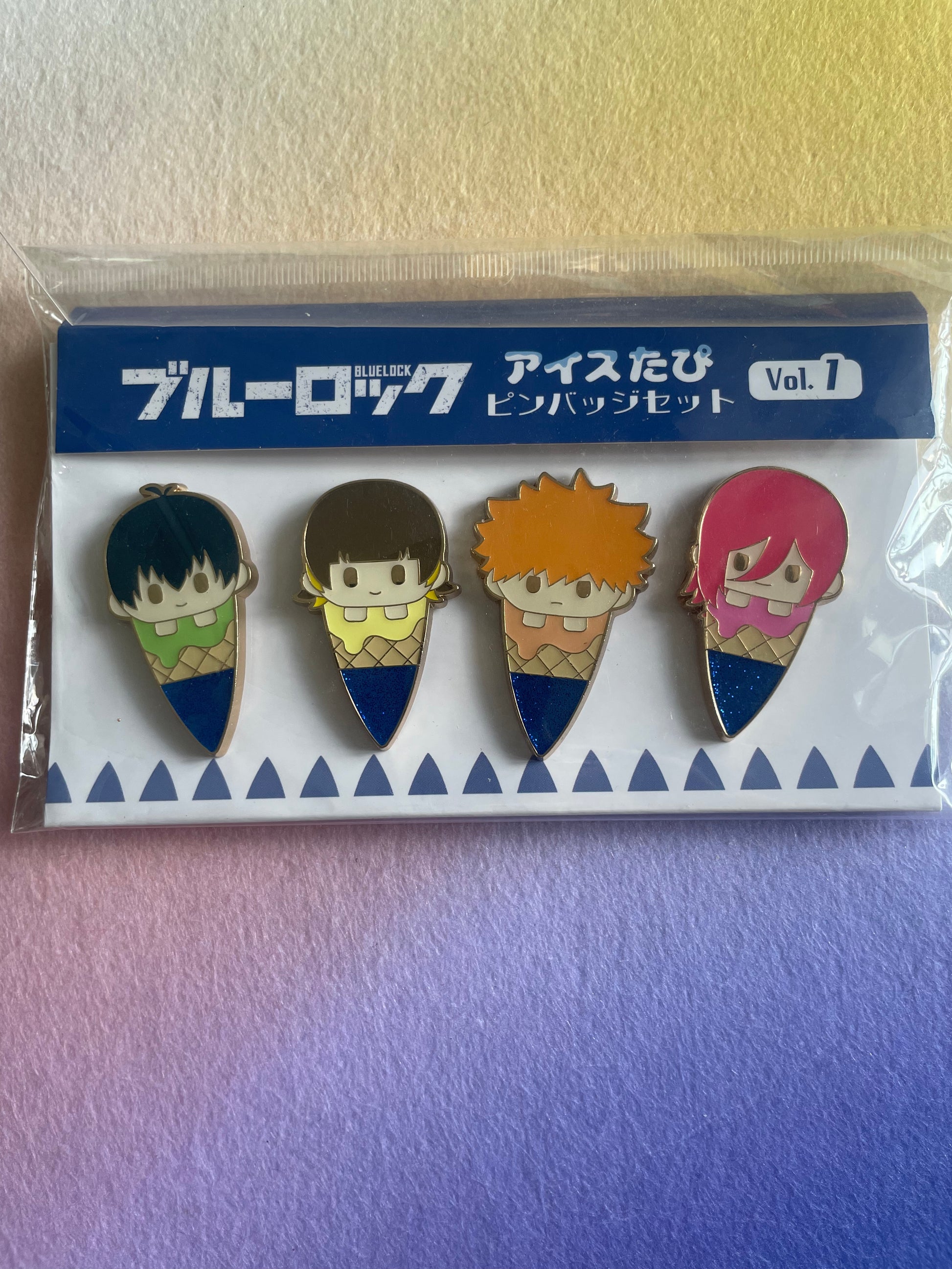 Blue lock Enamel Pin
