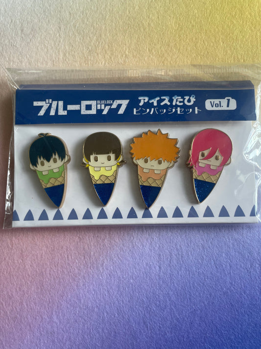 Blue lock Enamel Pin
