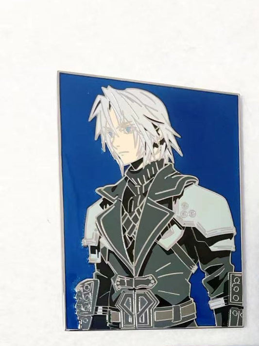 Final Fantasy VII Sephiroth & Cloud hard  Enamel Pin