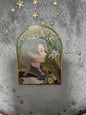 Genshin Impact Albedo Enamel Pin Gold Plate Hard Enamel Pin