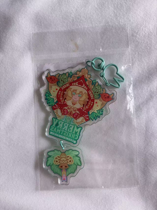 (Brand New)Zelda and link Acrylic Keychain