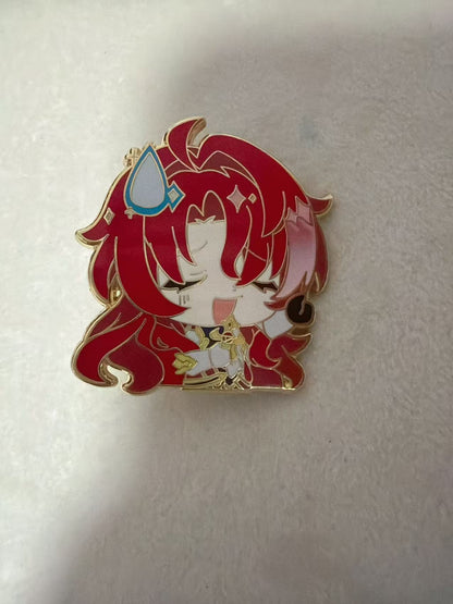 Limited Edition Honkai Star Rail hard Enamel Pins | Collectible Anime Pin