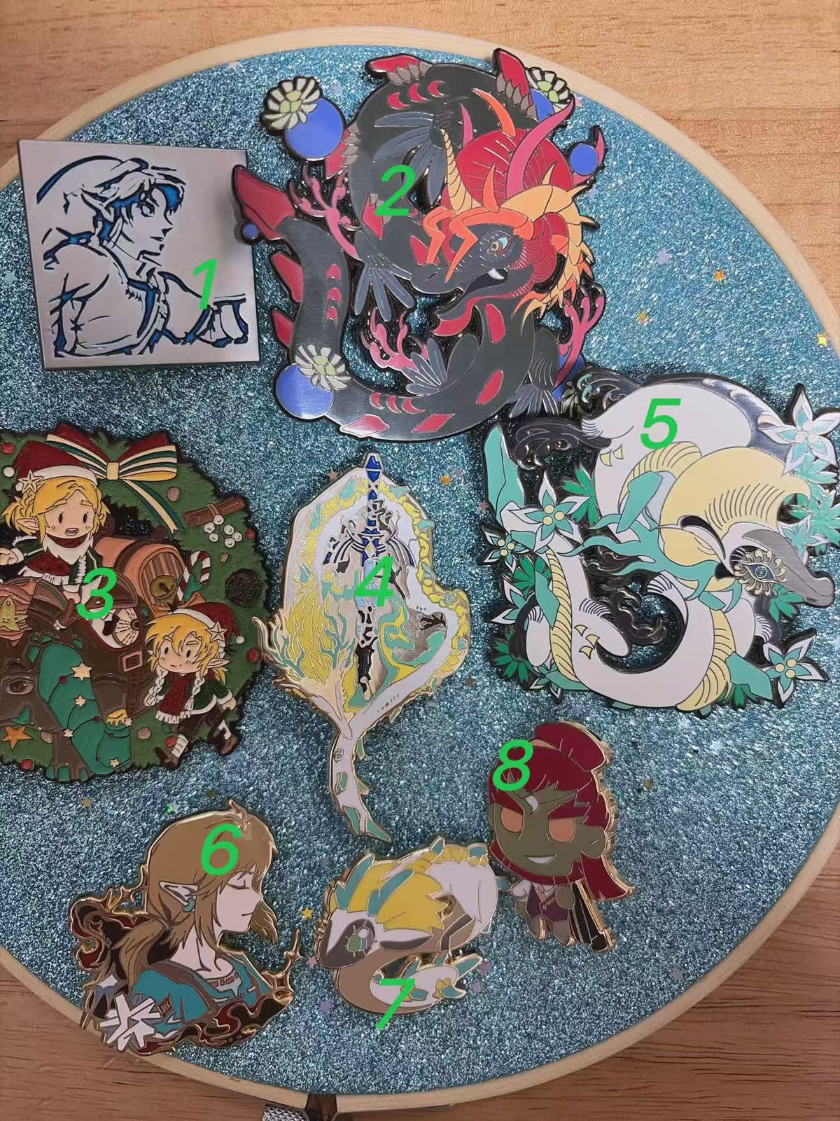 The Legend of Zelda pins(on sale)