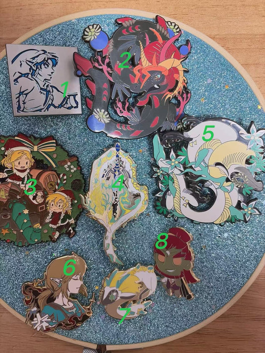 The Legend of Zelda pins(on sale)