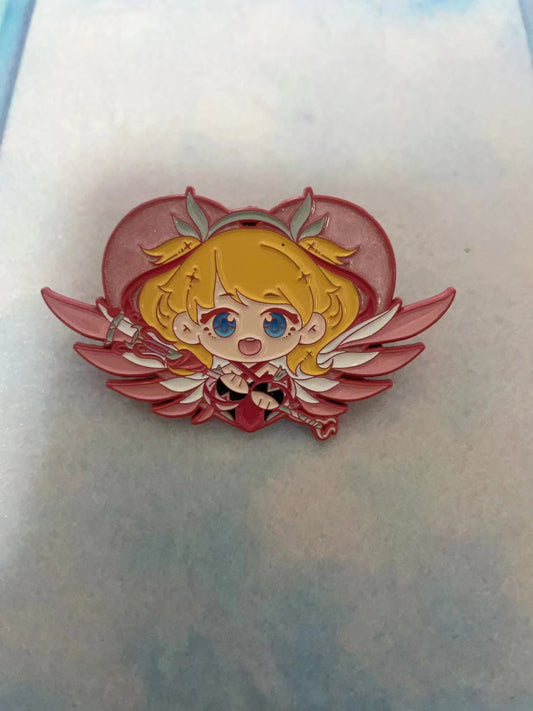 Overwatch Mercy soft Enamel Pin | Limited Edition Angel Pin
