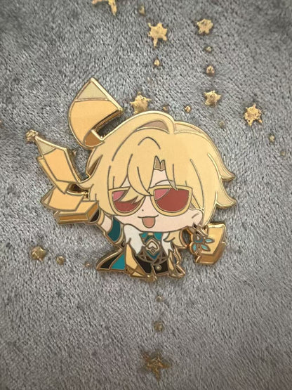 Limited Edition Honkai Star Rail Enamel Pins | Collectible Anime Pin