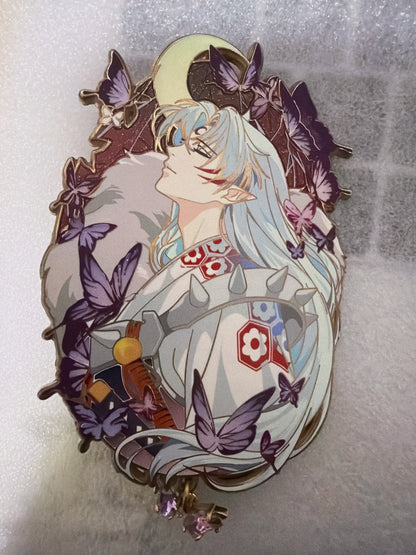 (reserved )Sesshomaru Enamel Pin | Inuyasha Limited Edition Collectible