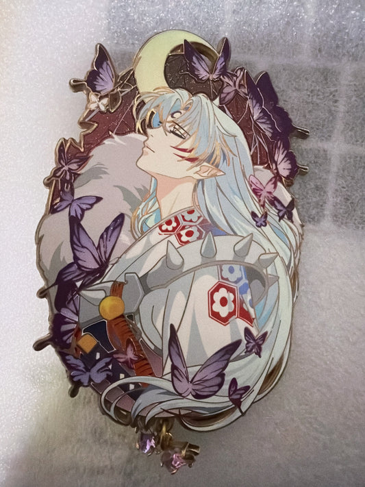 (reserved )Sesshomaru Enamel Pin | Inuyasha Limited Edition Collectible