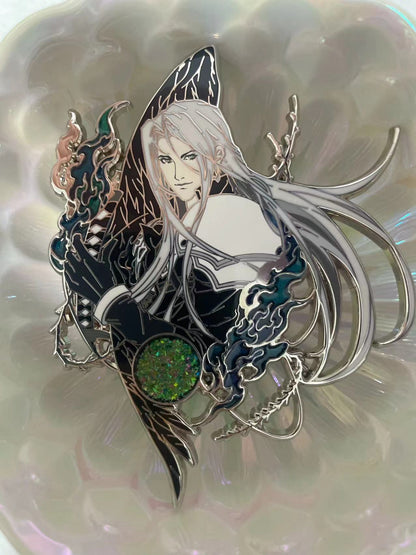 Final Fantasy VII Sephiroth & Cloud hard  Enamel Pin