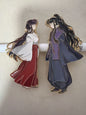 Inuyasha and kikyo  Enamel Pins(2pcs) – Rare Limited Edition for Collector