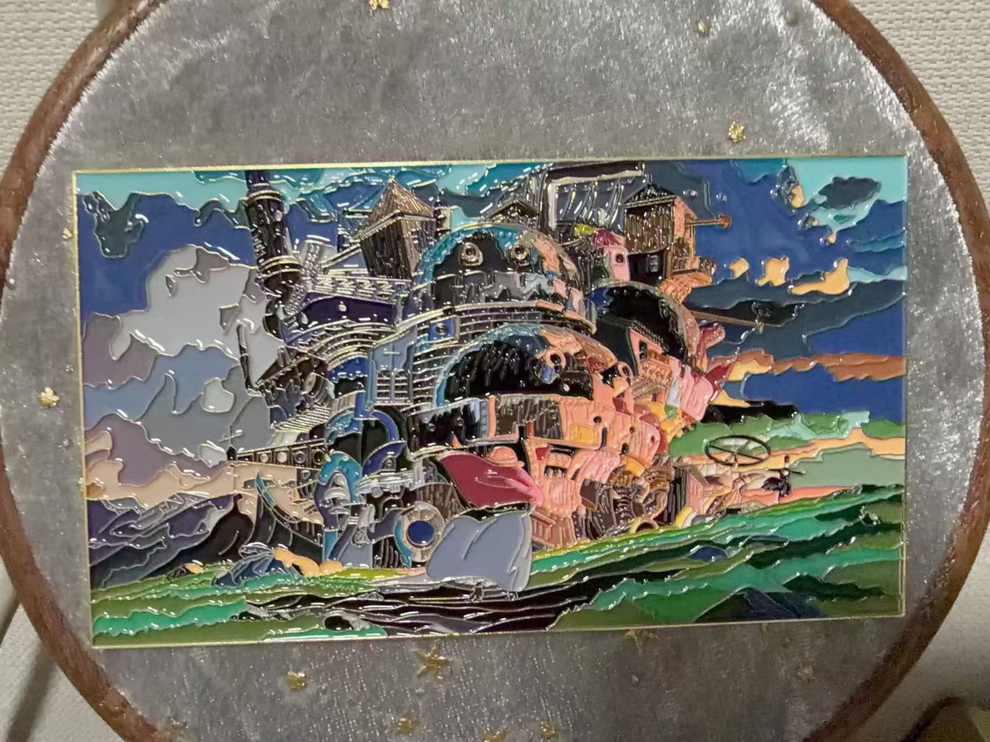 （Brand-new）Howl’s Moving Castle enamel pin