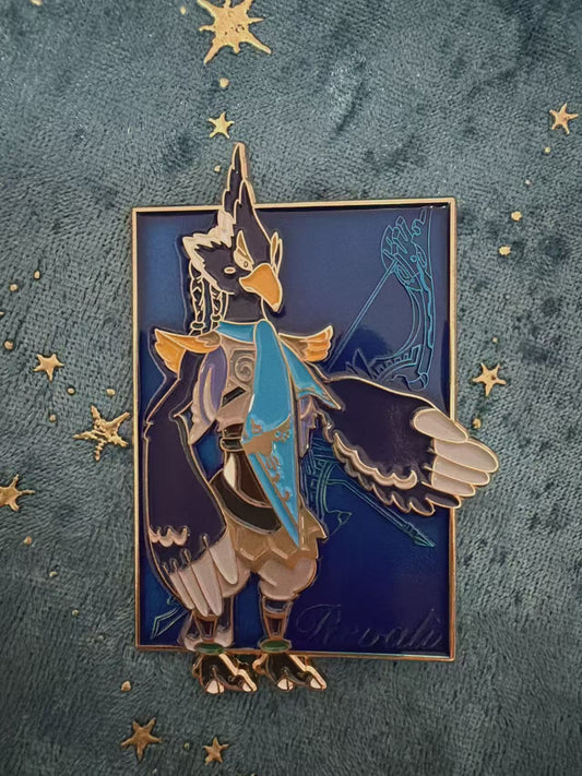 The Legend of Zelda: Breath of the Wild Rito enamel pin