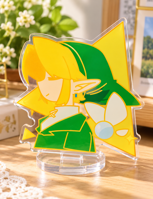 Zelda and link Acrylic Standee