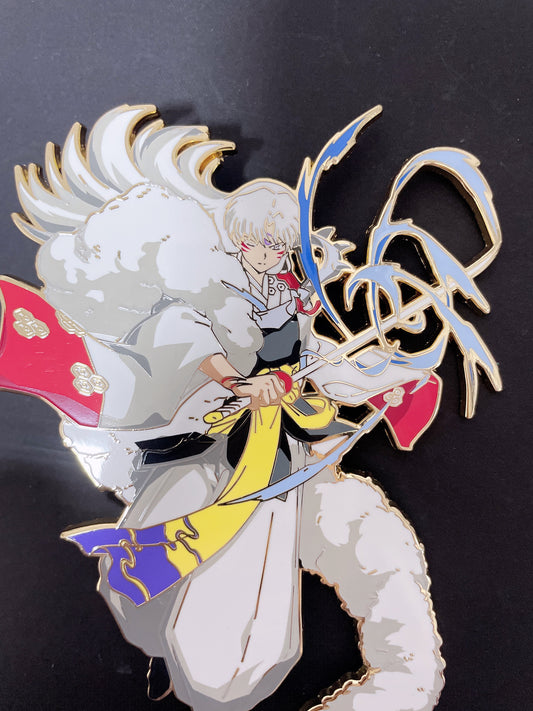 Inuyasha Sesshomaru  Enamel Pin – Rare Limited Edition for Collectors
