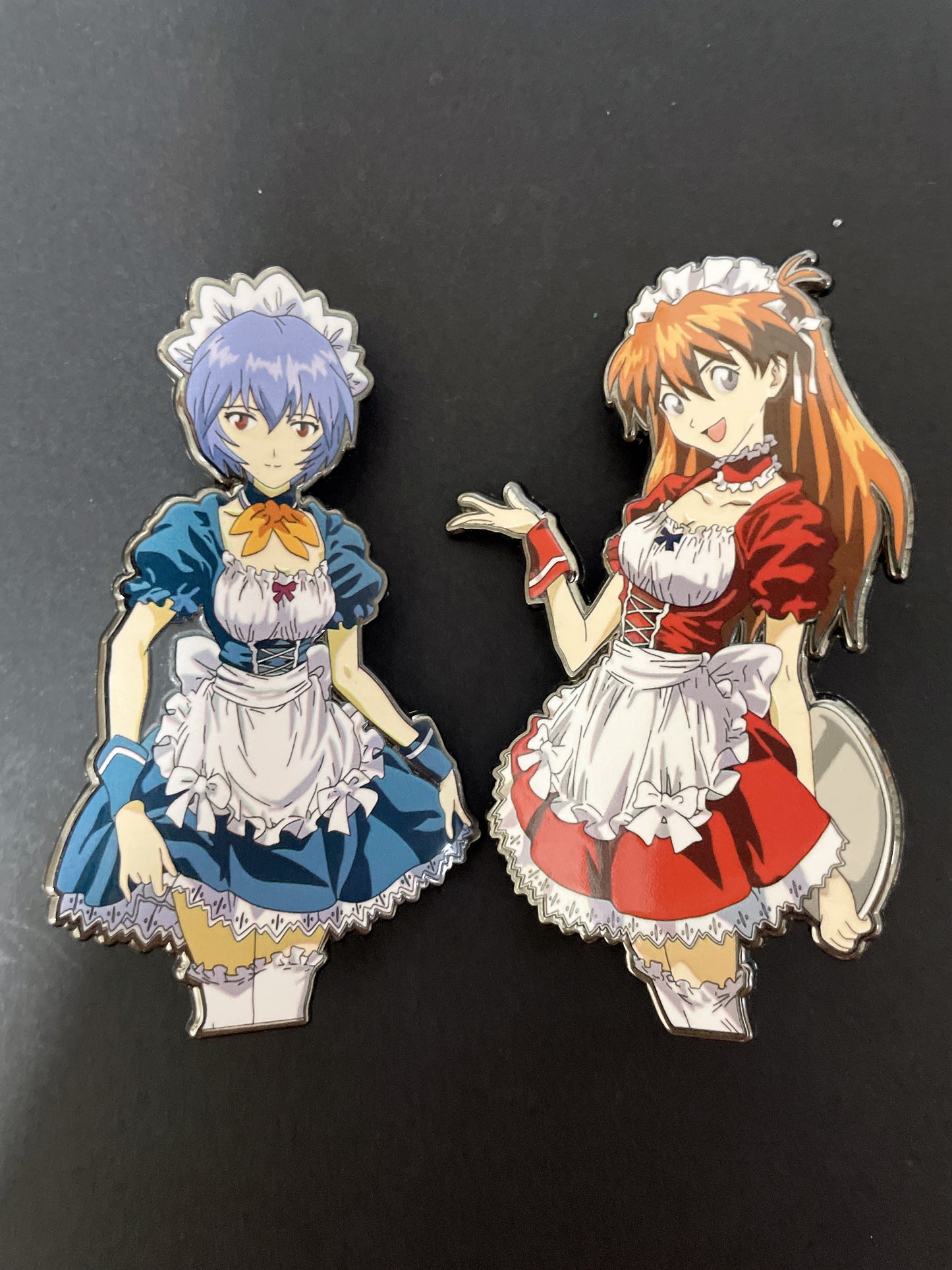 Neon Genesis Evangelion hard enamel pin （2pcs）