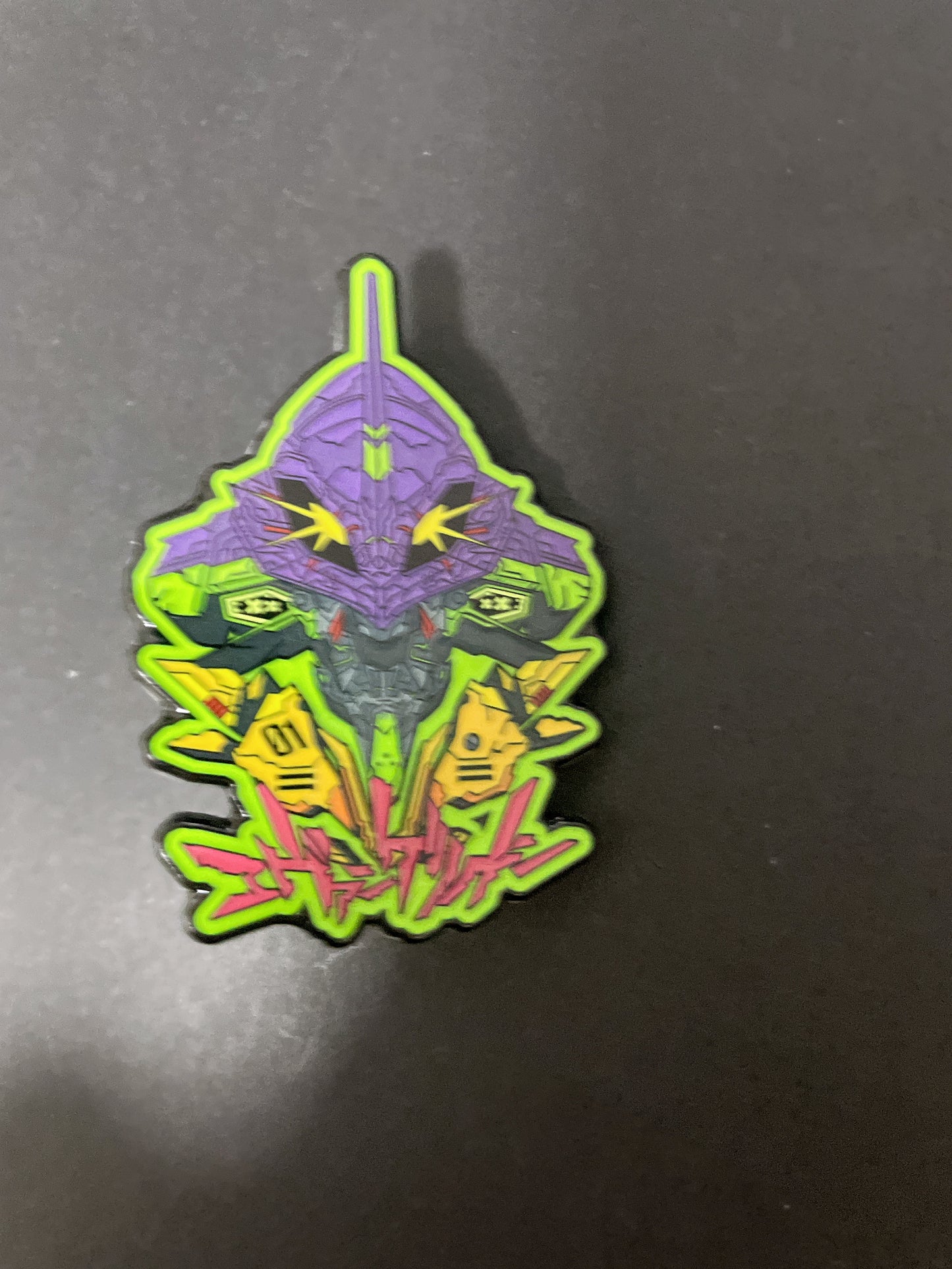 Neon Genesis Evangelion hard enamel pin
