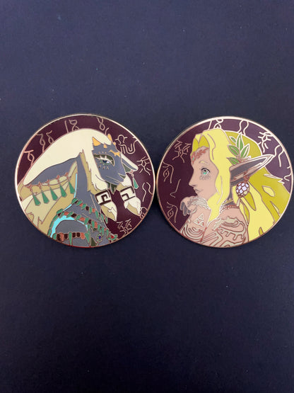 The Legend of Zelda pins(2pcs)