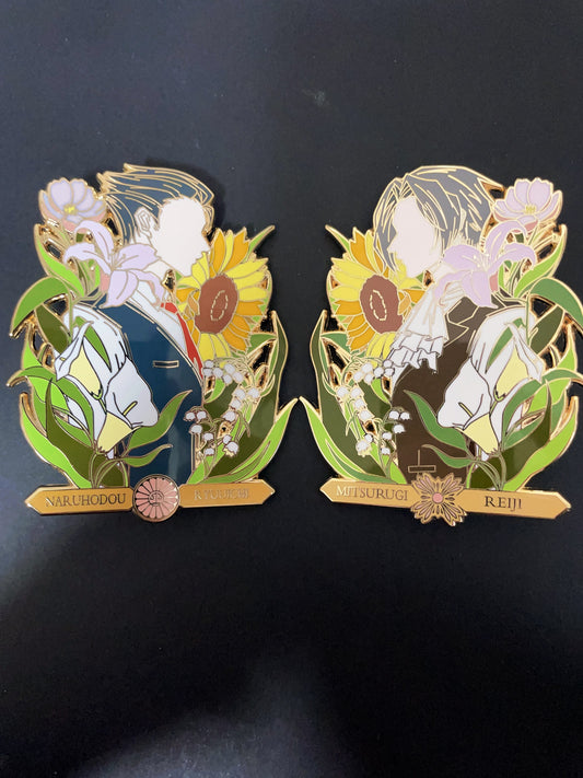 Ace Attorney pins(2pcs)