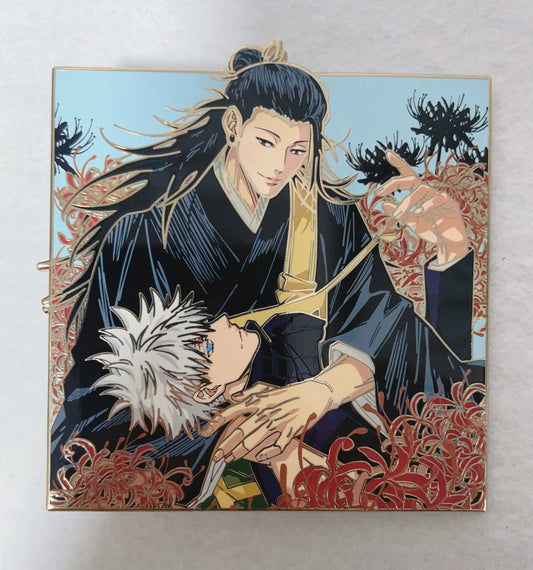 hunter flower Jujutsu Kaisen hard enamel pin