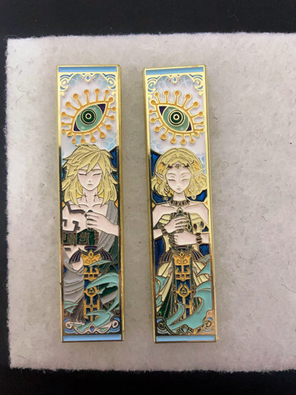 The Legend of Zelda hard enamel pins(2pcs)