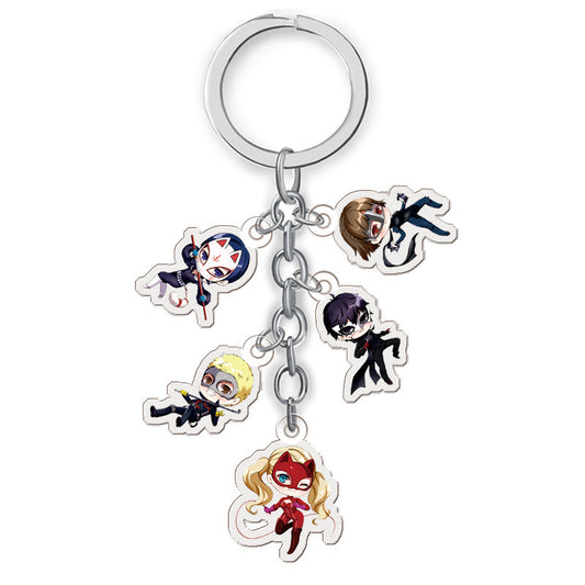 persona5 acrylic keychains