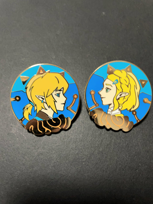 The Legend of Zelda pins(2pcs)