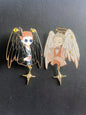 Good Omens  hard enamel pins（(2pcs)