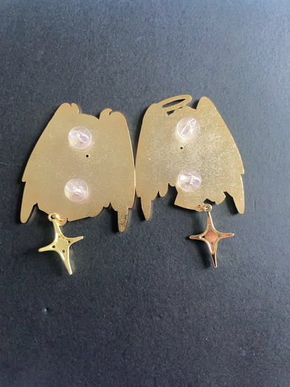 Good Omens  hard enamel pins（(2pcs)