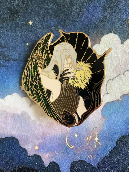 final fantasy7 hard enamel pin