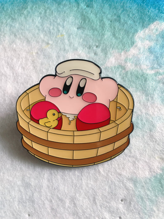 Kirby hard enamel pins
