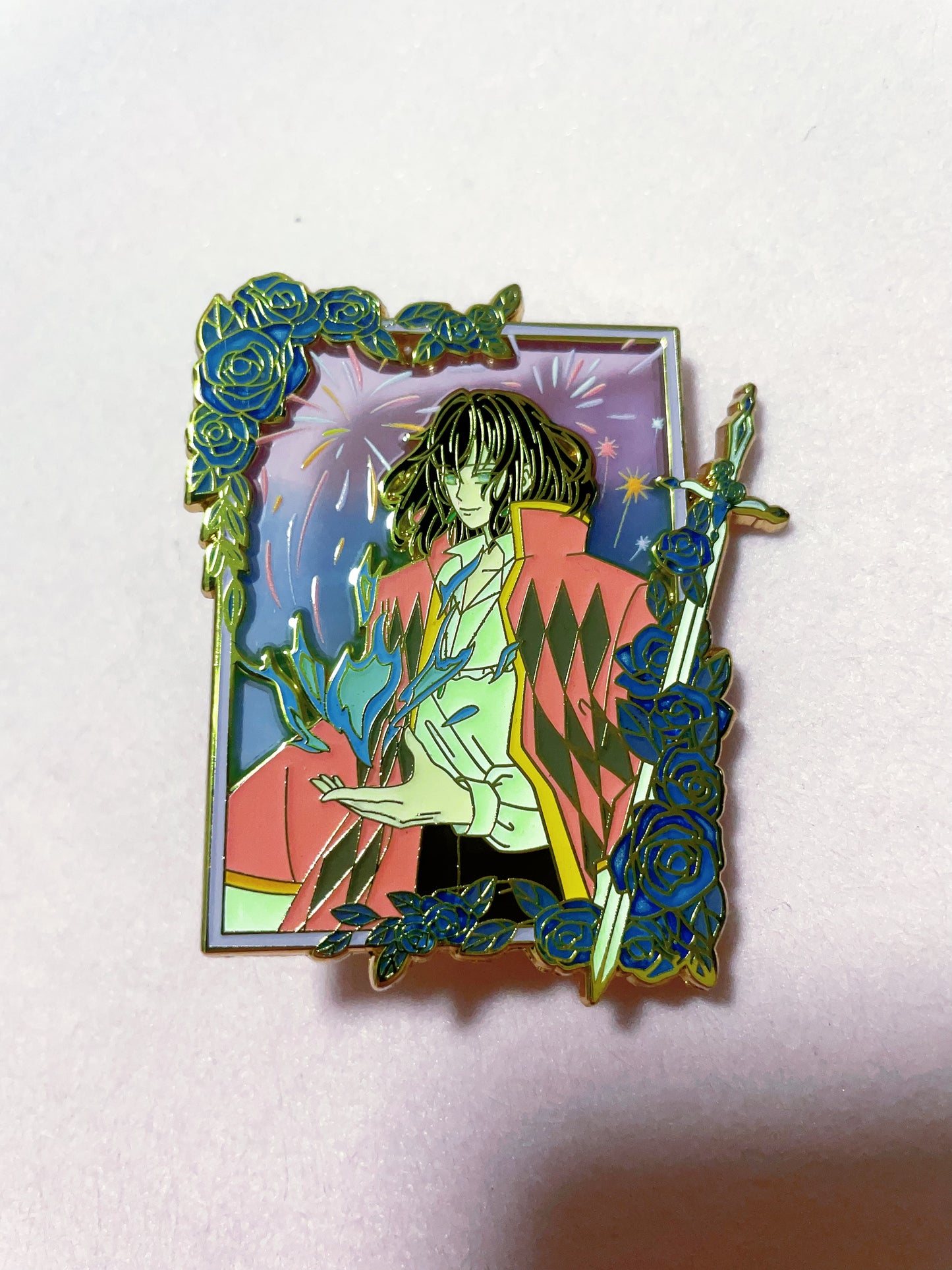studio Ghibli Howl’s Moving Castle enamel pin