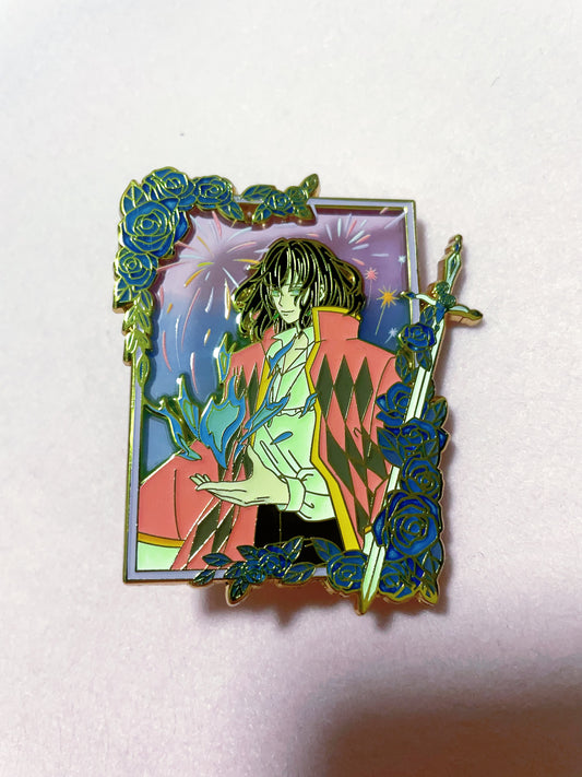 studio Ghibli Howl’s Moving Castle enamel pin