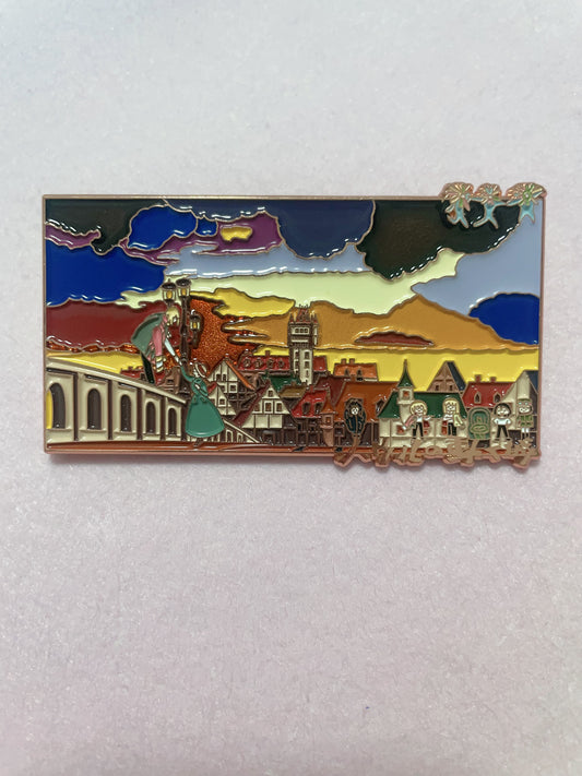 studio Ghibli Howl’s Moving Castle enamel pin