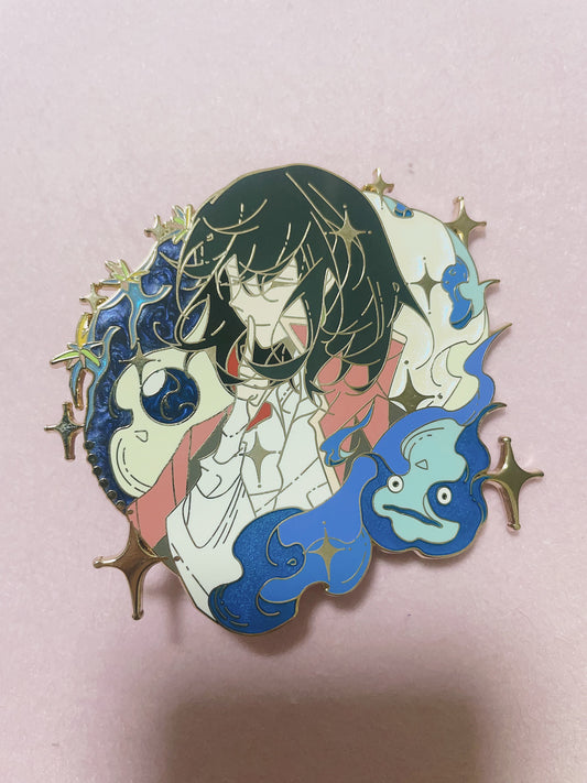 studio Ghibli Howl’s Moving Castle enamel pin