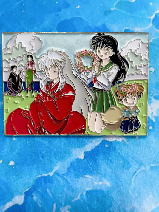 inuyasha and Kagome pin
