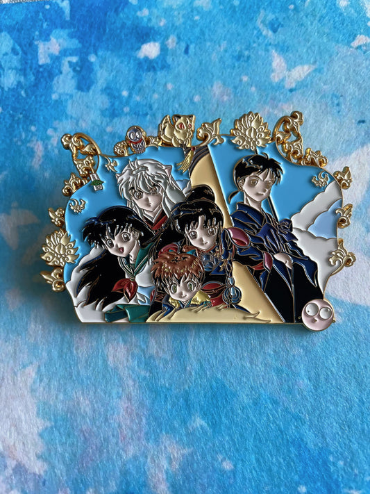 inuyasha and Kagome Kikyo  Sango  pin