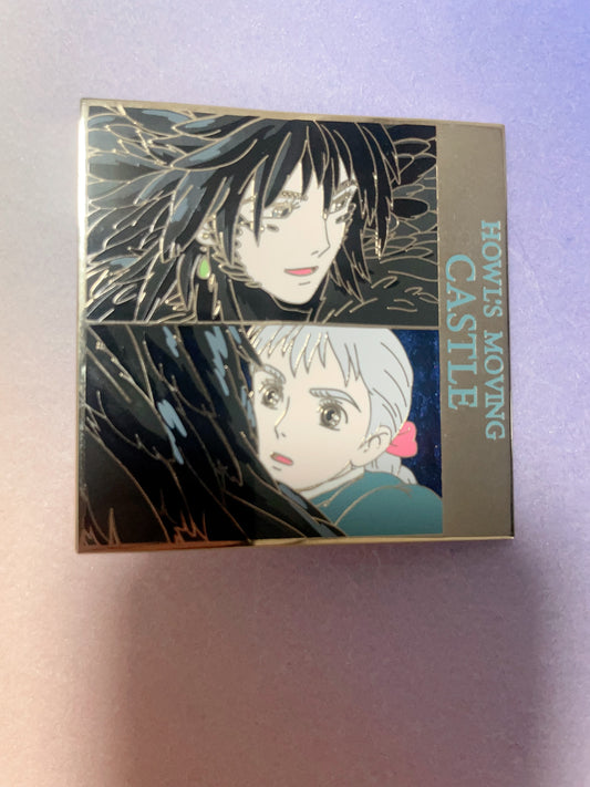studio Ghibli Howl’s Moving Castle enamel pin