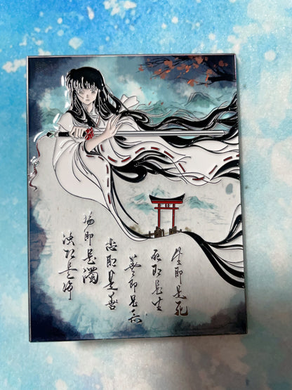 Kikyo Enamel Pin