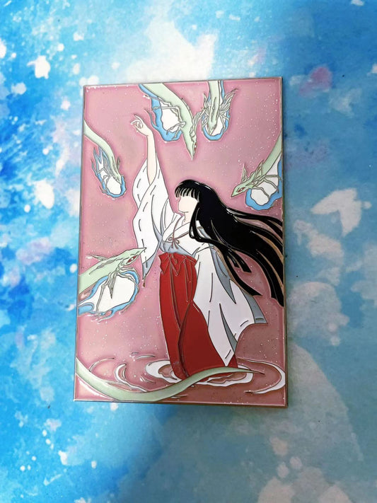Inuyasha kikyo Enamel Pin