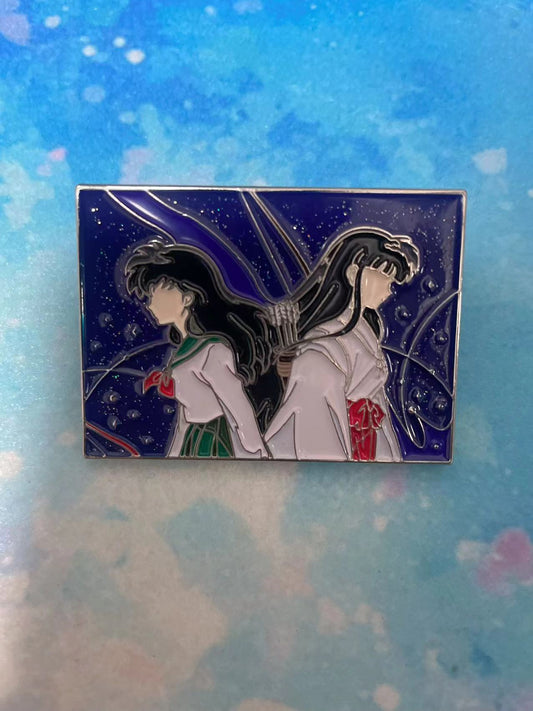 Inuyasha kikyo  Enamel Pin – Rare Limited Edition for Collectors