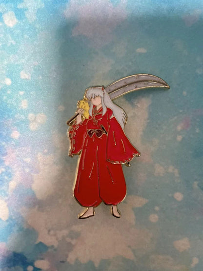 (reserved for MPR) Inuyasha kikyo  Enamel Pin – Rare Limited Edition for Collectors