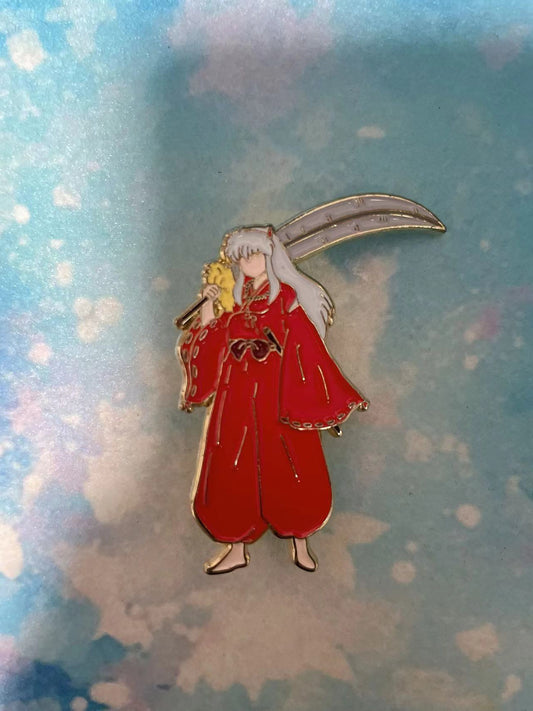 (reserved for MPR) Inuyasha kikyo  Enamel Pin – Rare Limited Edition for Collectors