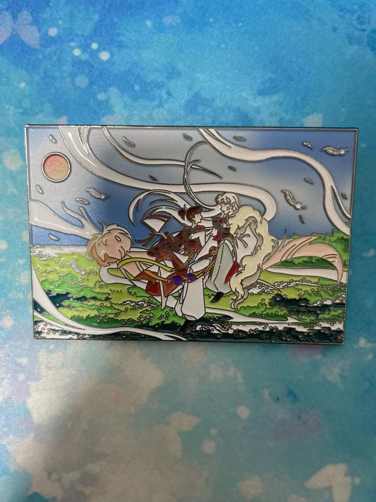  Sesshomaru and Rin  Enamel Pin