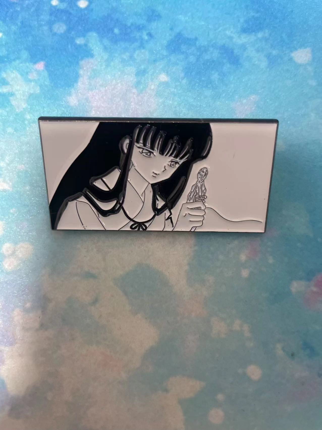 Inuyasha kikyo  Enamel Pin – Rare Limited Edition for Collectors