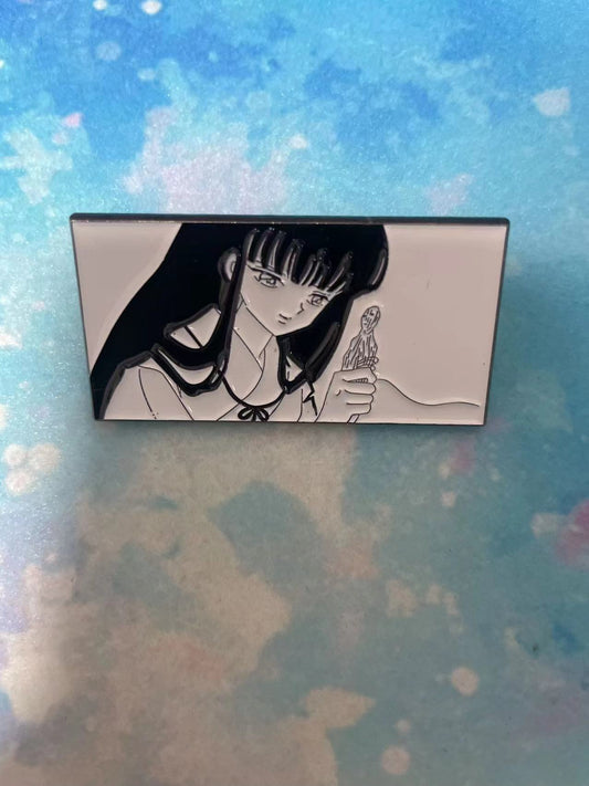 Inuyasha kikyo  Enamel Pin – Rare Limited Edition for Collectors