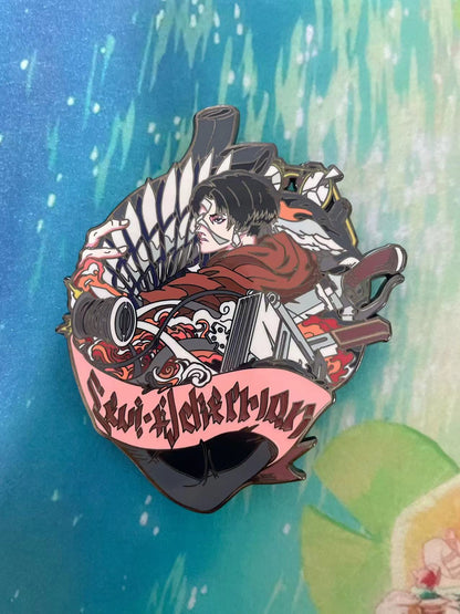 Attack on Titan Hard Enamel Pin – Premium Anime Collectible pin