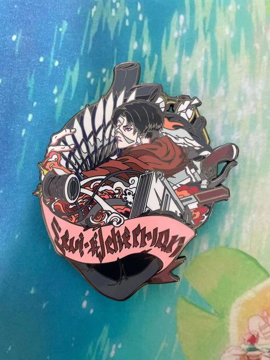 Attack on Titan Hard Enamel Pin – Premium Anime Collectible pin
