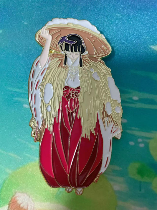 ((reserved for GC)) Inuyasha kikyo  Enamel Pin – Rare Limited Edition for Collectors